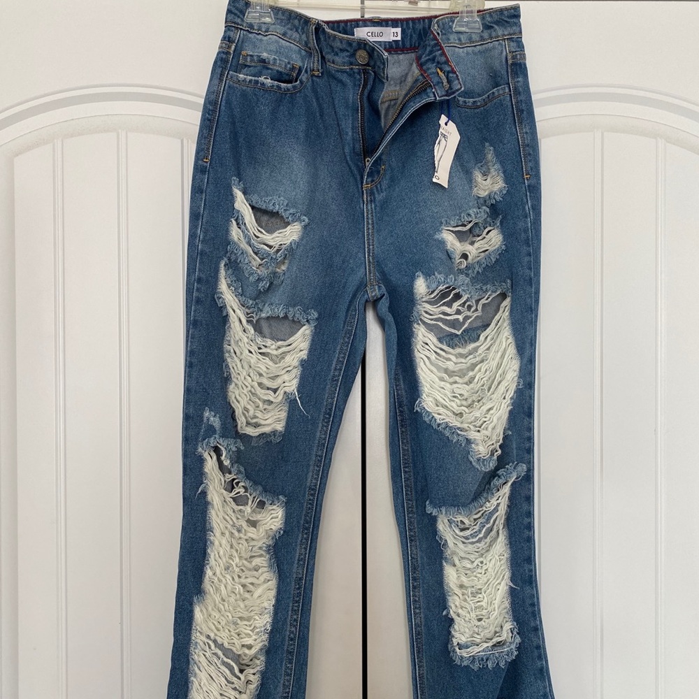 Distressed Jeans